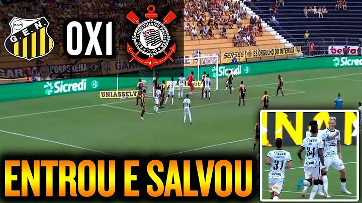 Róger Guedes ENTRA e ABRE o placar contra o Novorizontino 0 x 1 Corinthians | Campeonato Paulista