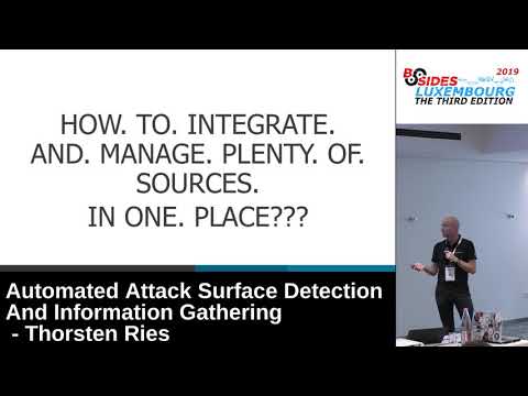 Automated Attack Surface Detection And Information Gathering - Thorsten Ries