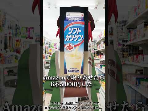 北海道出身のVTuberが東京のコンビニに行った時の反応あるある #Shorts