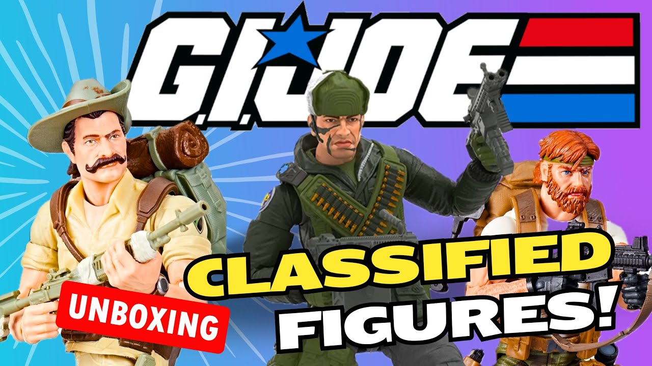 GI Joe Classified Unboxing