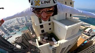 Am zburat peste Dubai Marina! cea mai lunga tiroliana - 80km/h!