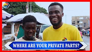 What Are Private Parts? | Street Quiz | Funny Videos | Funny African Videos | African Comedy |