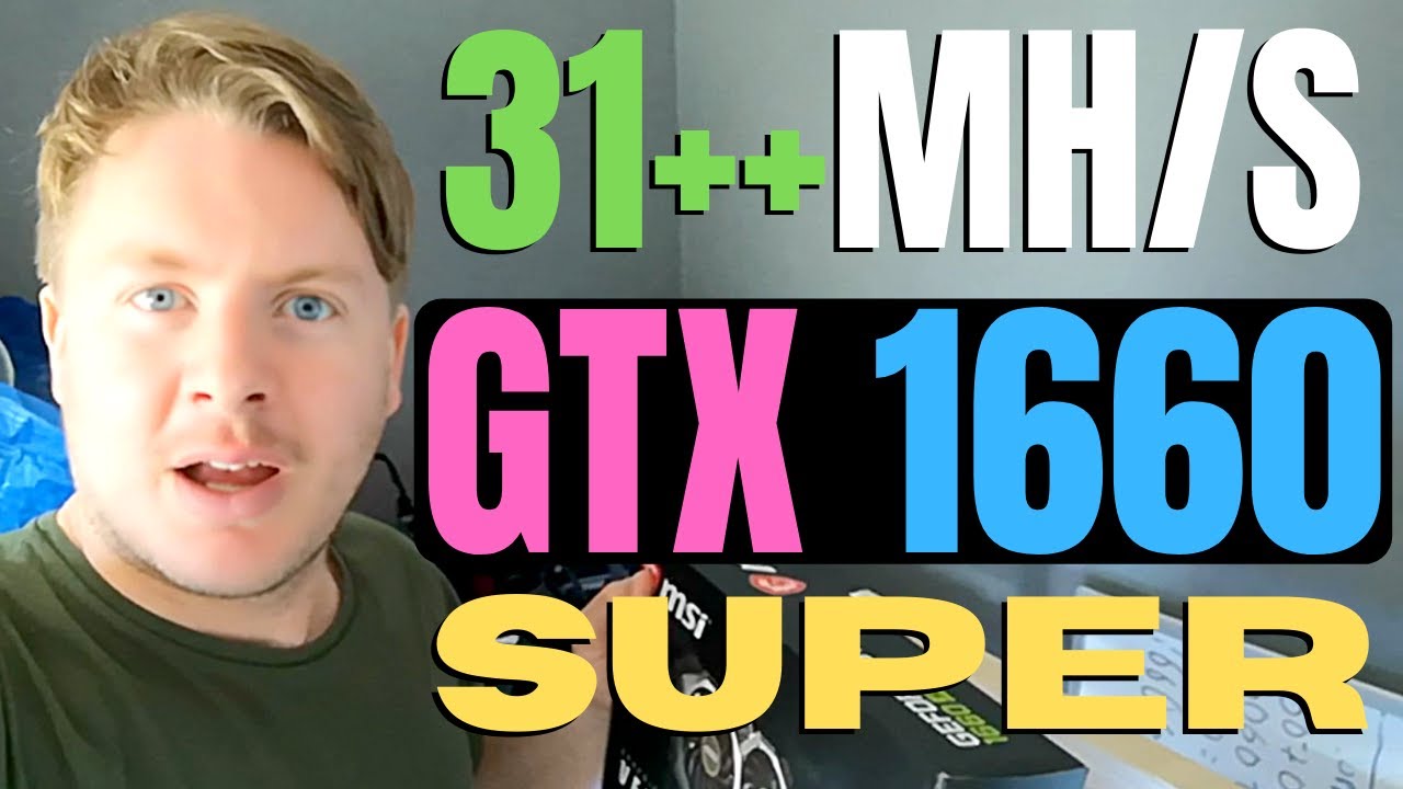 How to Overclock GTX 1660 Super Over 31MH/s When Mining Ethereum 2021 ...