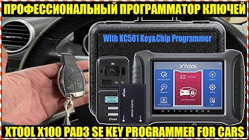 XTOOL X100 PAD3 SE: KEY PROGRAMMER WITH FULL SYSTEM