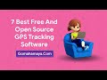 7 best free and open source gps tracking software
