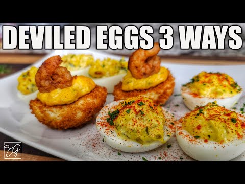 Step-by-Step Guide to Making Deviled Eggs 3 Different Ways!
