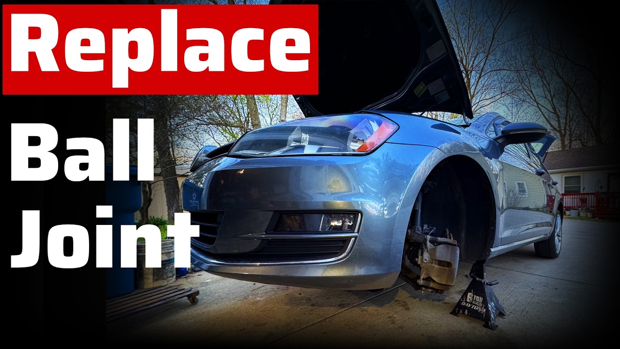 VW Golf/Jetta Ball Joint Replacement '10-'21 - YouTube