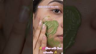 ✨ Acne Removal DIY 😍🌿 | Neem + Multani Mitti Face Pack 💜🤍#GlowWithFari #AcneCare #NeemPowder.