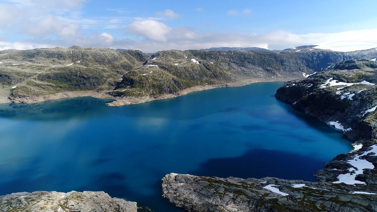 Local mountains in Kvinnherad, western Norway