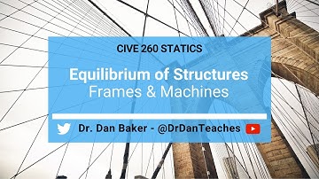 Statics: Equilibrium of Structures - Frames and Machines