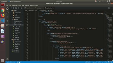 Make MasterPage | Python and Django