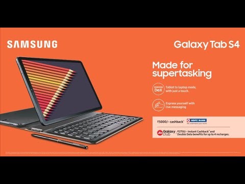 Galaxy Tab S4 official TVC: Made for Supertasking - Galaxy Tab S4 official TVC: Made for Supertasking