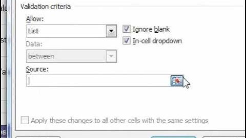 How to restrict data entry values to values in a drop down list Excel