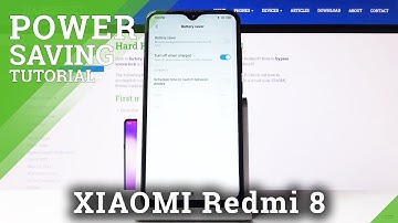 How to Switch On Battery Saver in XIAOMI Redmi 8 – Extend Battery Life