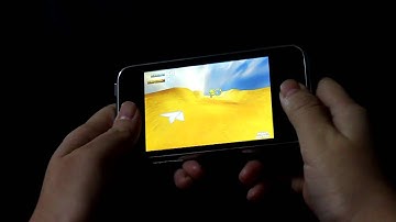 iRaptor Red Froyo flying Accelerometer 3D Paper Plane  from Di Mobile