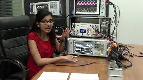 Hioki PW6001 Motor Drive Analyzer and Efficiency Measurements of the Drive and Motor