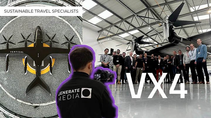Filming: The world's FIRST FLYING electric taxi | VX4