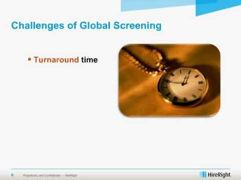 Global Due Diligence: Introduction to International Background Screening