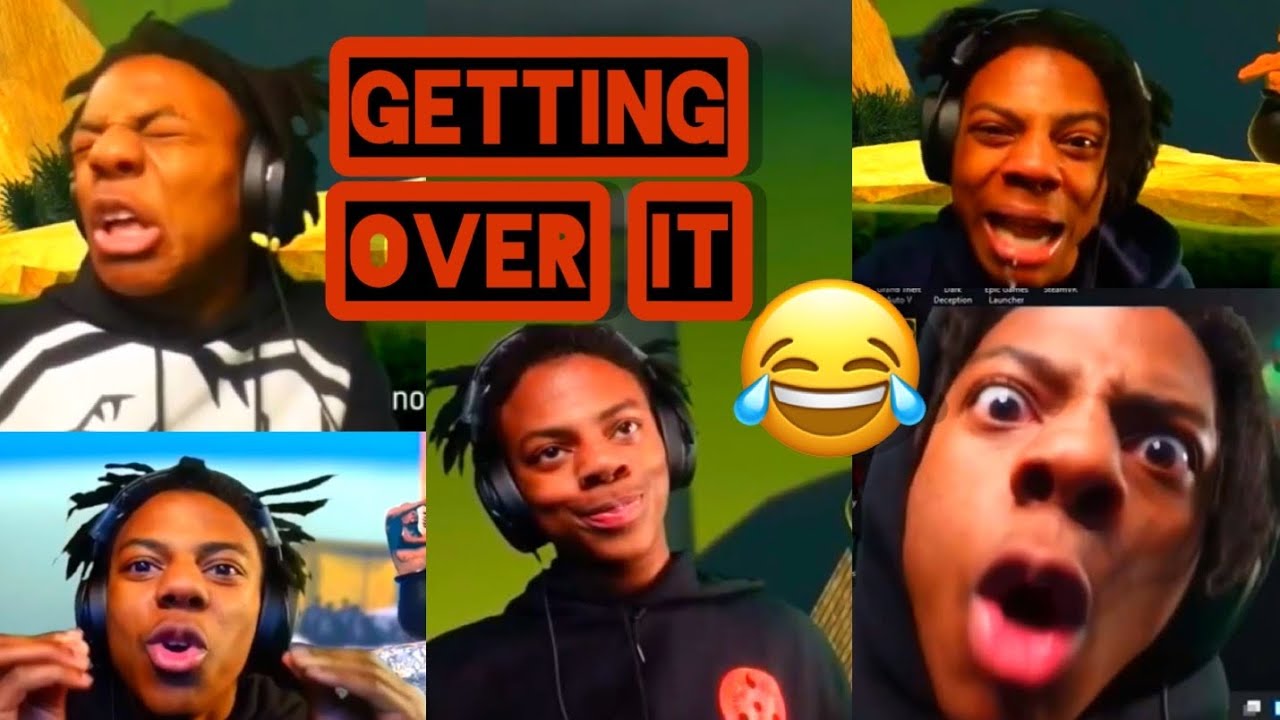 IShowSpeed Funniest Getting Over It Moments Compilation