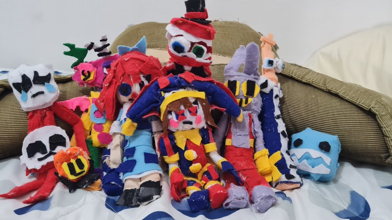 The amazing digital circus plush review update youtube