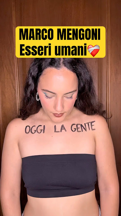 MARCO MENGONI, esseri umani❤️‍🩹 #marcomengoni #esseriumani