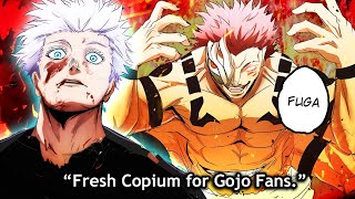 Jujutsu Kaisen drops fresh Gojo copium - everyone has gone nuts, but Sukuna's FUGA is coming.