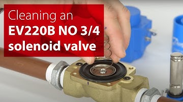 How to clean inside a Danfoss EV220B NO 3/4 solenoid valve | Step-by-step instructions
