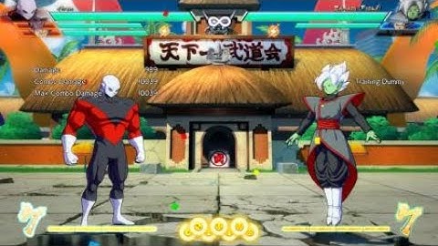 DRAGON BALL FighterZ super easy Jiren TOD combo 1 asisst