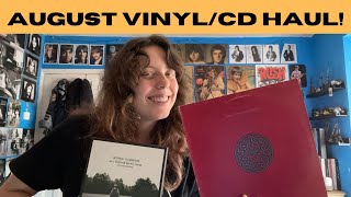 August Vinyl/CD Haul || Vinyl Community