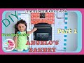 American Girl doll DIY Angelo&#39;s Bakery Part 1 with free printable