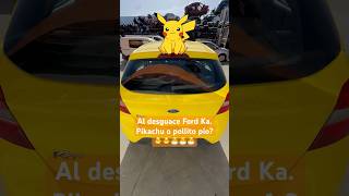 Al desguace Ford Ka!Pikachu o pollito pío?🐥#fordka #desguace #pikachu #pollitopio #motor #recambios Resimi