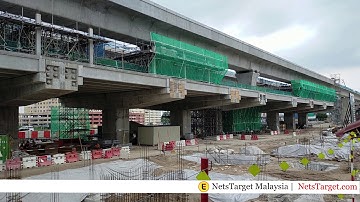 MRT Station Construction Safety Net 2019