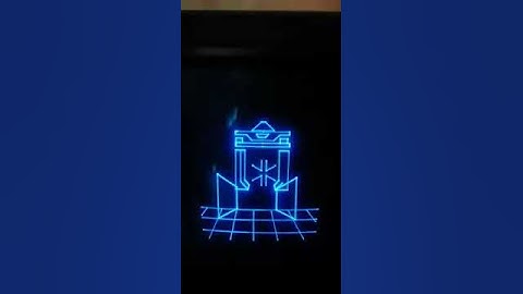VECTREX TRON RECOGNIZER MADE WITH ANIMACTION CARTRIDGE