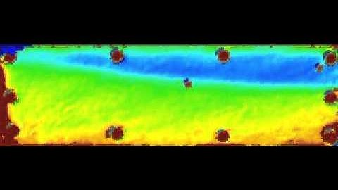 Fast Pressure-Sensitive Paint for Flow and Acoustic Diagnostics: Supplemental Video 4