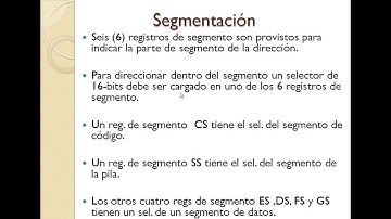 Paginacion y Segmentacion Intel 80386 (i386)