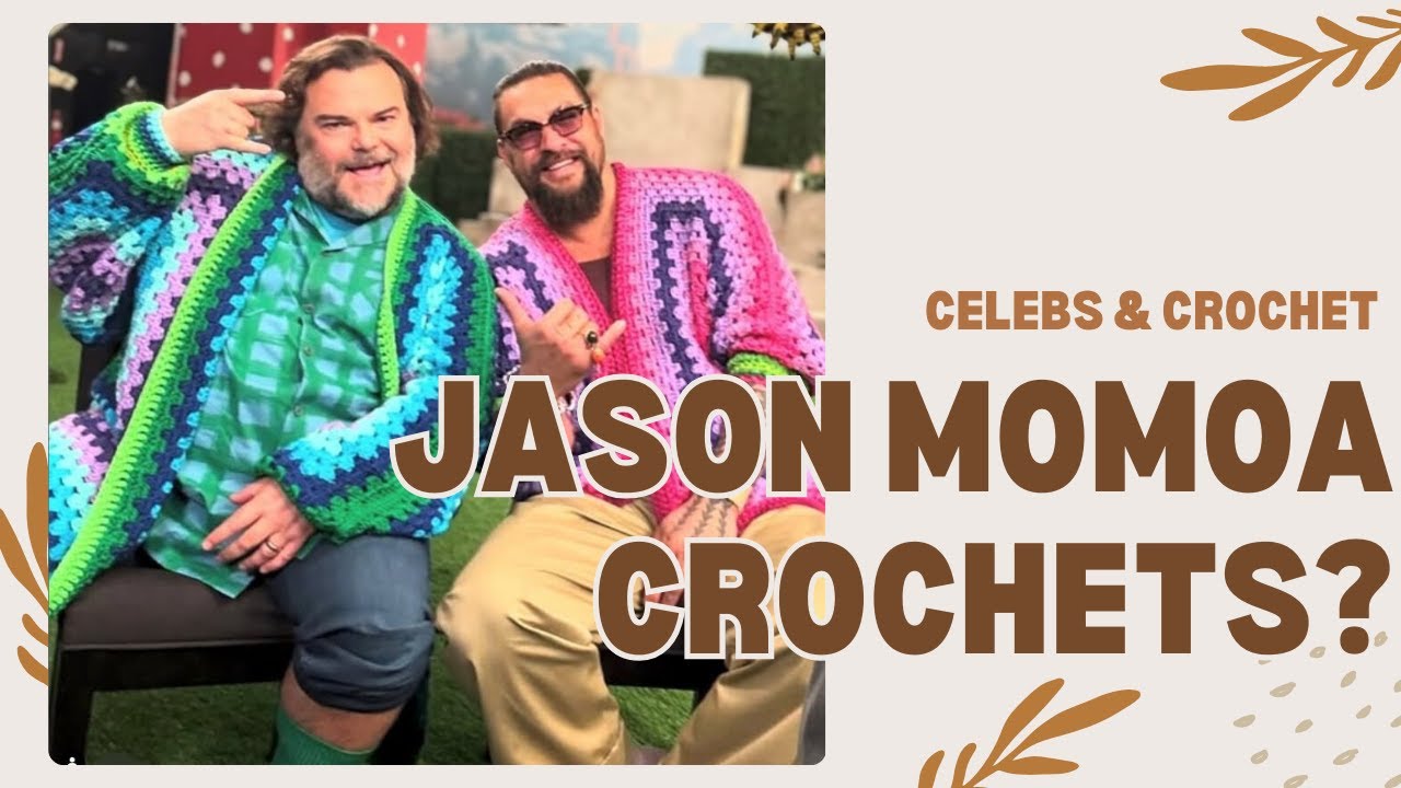 アクセサリー wasao sama Jason Momoa Crochets Jack Black A Hexagon Cardigan - YouTube