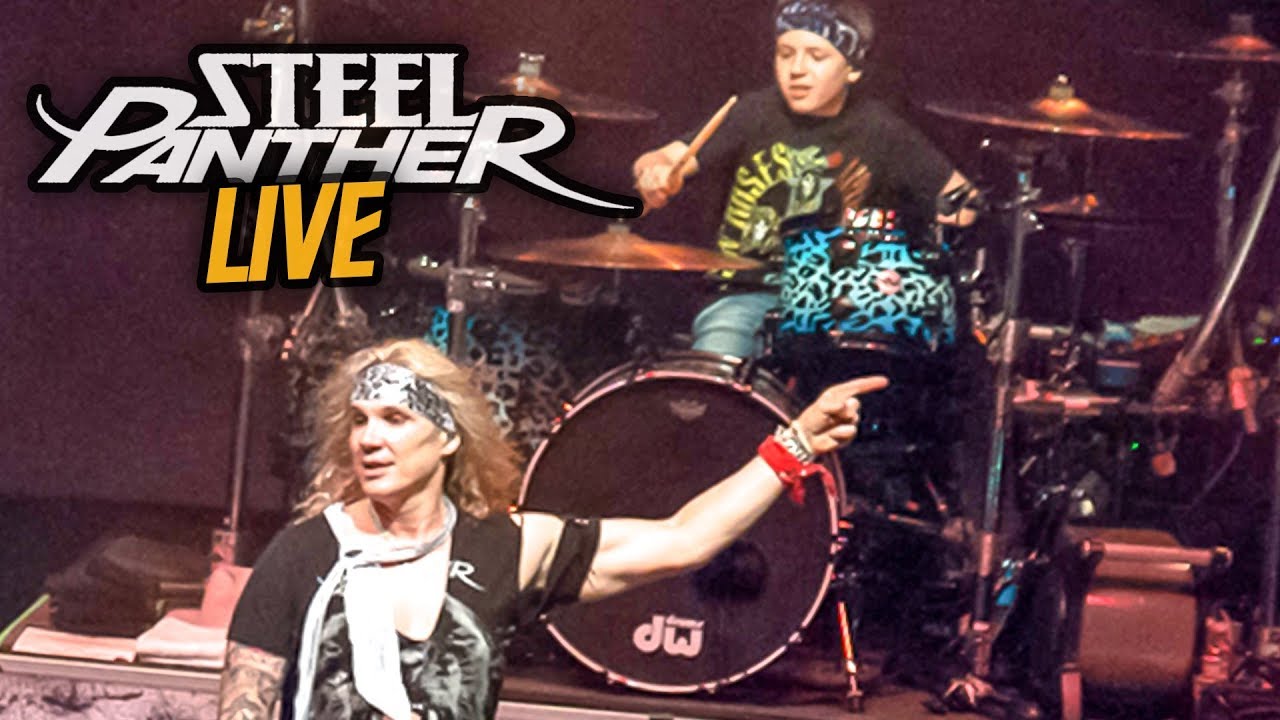 HOT FOR TEACHER, LIVE - 10 year old drummer w/Steel Panther