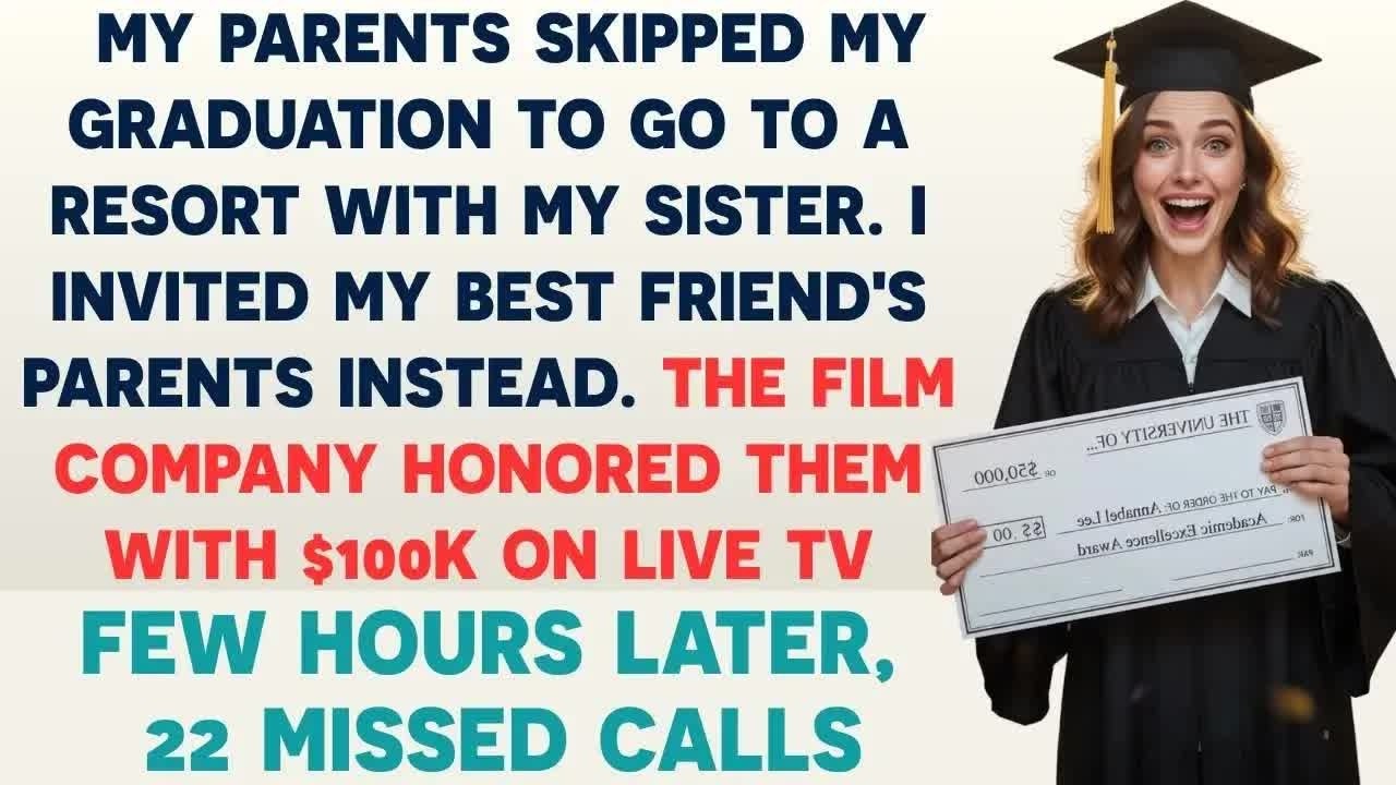 My Parents Skipped My Graduation For My Sister's Resort Trip—What Happened On Stage Left Them pa