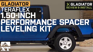 Jeep Gladiator Jt Teraflex 1.50-Inch Performance Spacer Leveling Kit Review & Install