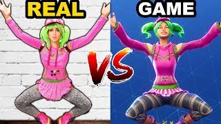 Fortnite dance challenge in real life with some new season 4 dances
and emotes zoey outfit! leave a like if you enjoyed want more part...