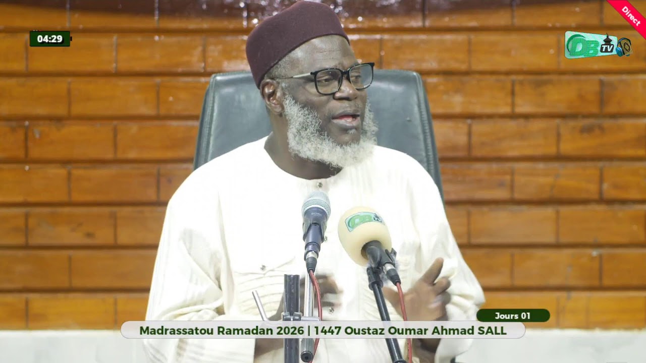 🛑Direct Jour 01 (Partie 02) | Madrassatou Ramadan | 1447-2026 | Oustaz Oumar Ahmad SALL