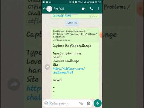 Cara mengerjakan soal level hard di CTFlearn.