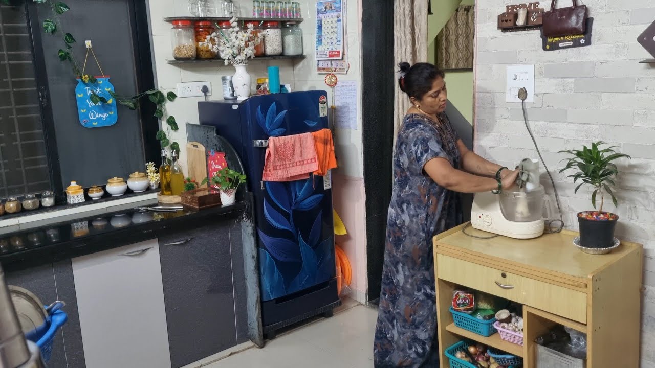 रात्रीचं रूटीन..🤷🏻‍♀️ रात्रीचं किचन क्लीनिंग कशी करते..🪣🧹