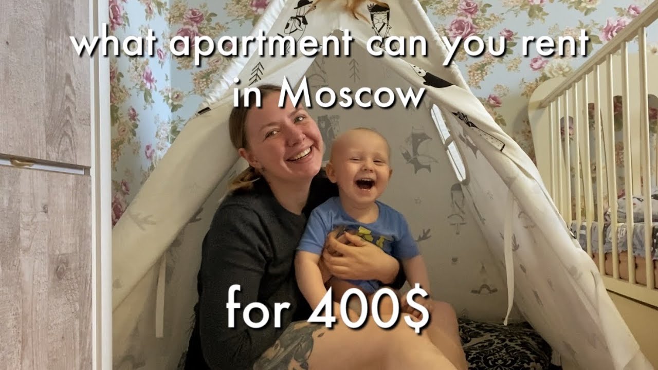 400 rental Russian apartment tour how we live in Moscow YouTube