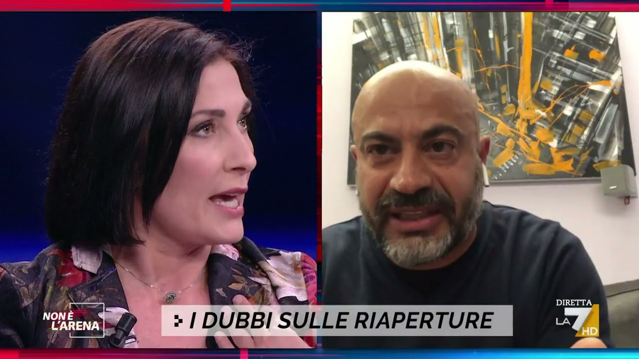 Gianluigi Paragone a Non è l'Arena: 