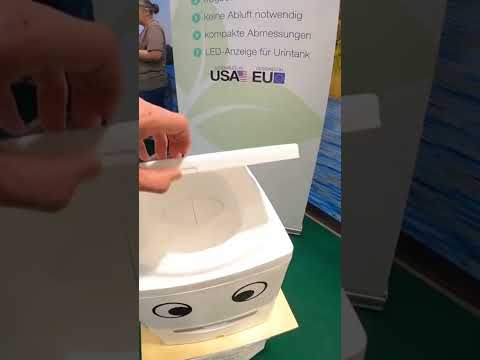 Cuddy composting toilet.