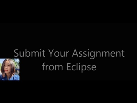 Submit from Eclipse to Web CAT