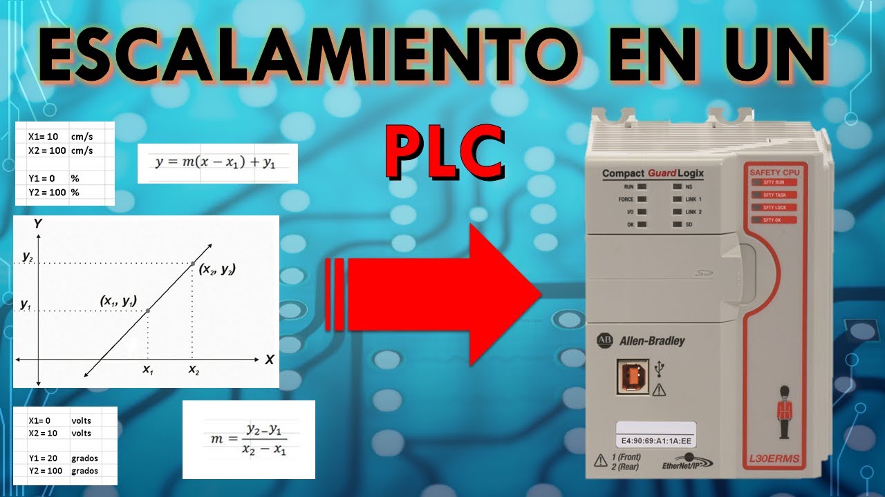 ⌨️Funcion ESCALAMIENTO y operaciones ARITMETICAS en un PLC || Allen Bradley || FACIL Y SENCILLO 💻
