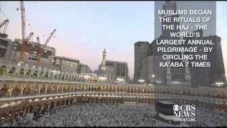 Muslim Pilgrims Perform Walk Around The Kaaba