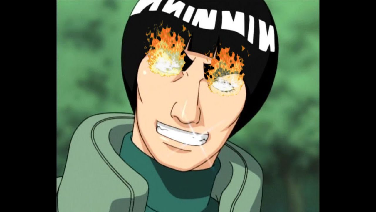 Rock Lee and Guy Sensei| The power of YOUTH - YouTube